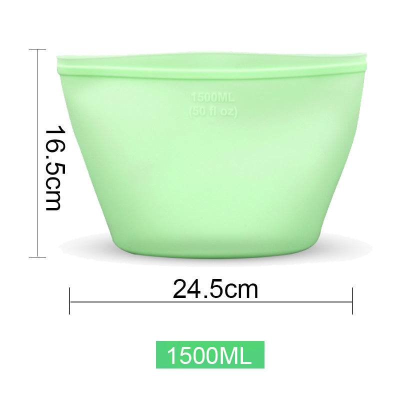 Silicone Food Storage Bag reusable freezer bags - Velora