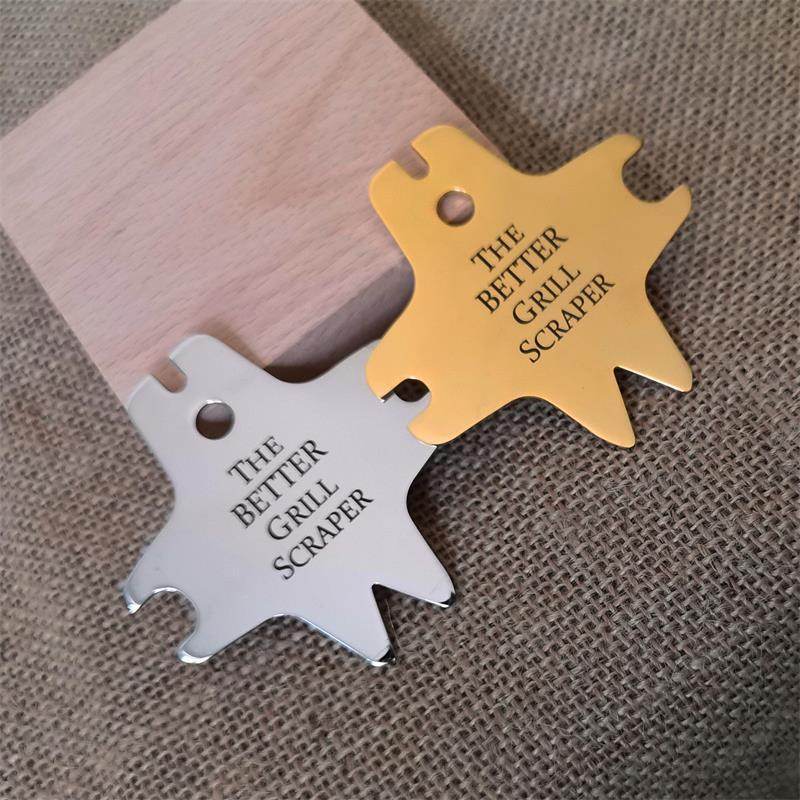 Stainless steel barbecue Grill scraper - Velora