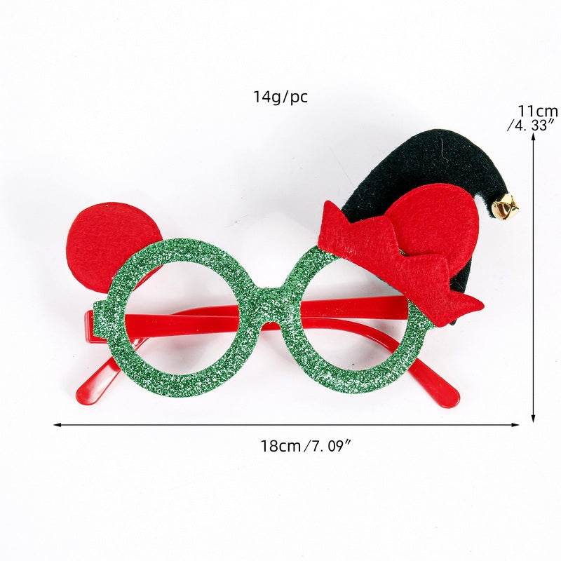 Christmas Creative Party Gathering Dress Up Glasses - Velora