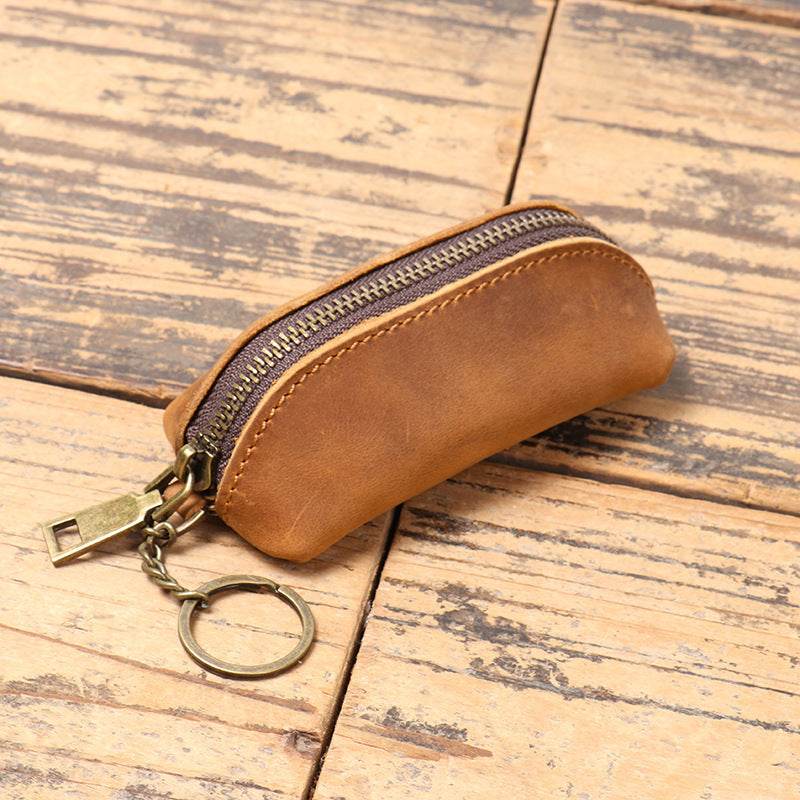 Men's Leather Multi-functional Clutch Coin Purse - Velora