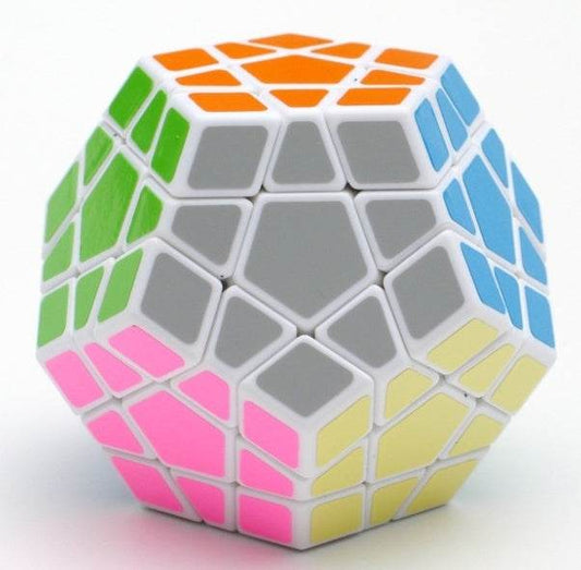 3rd Order Stickerless Dodecahedron Speed Cubes Brain Teaser Twist Puzzle Toy - Velora