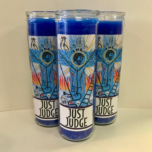 7 Day Candle - Just Judge The Hermit's Lamp