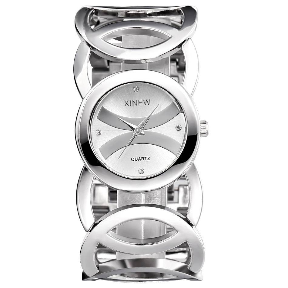 Stainless steel bracelet watch for ladies - Velora