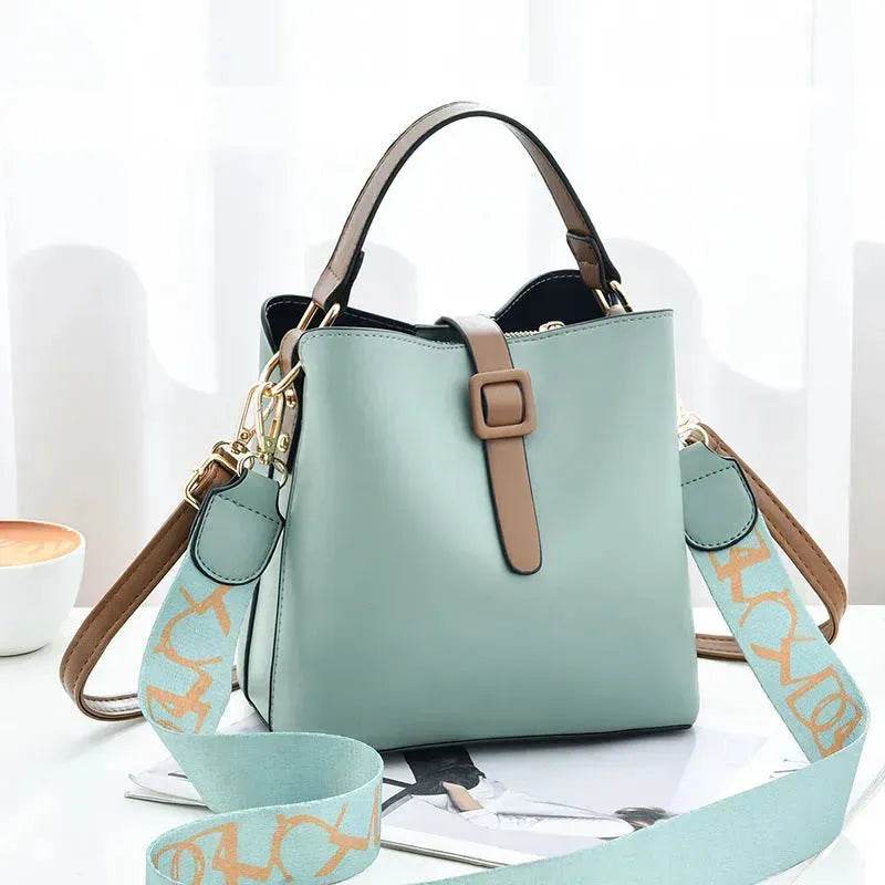 Bucket Bag Fashion Shoulder Bag Cross-body Female Handbag - Velora