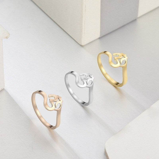 Hindu symbol ring - Velora