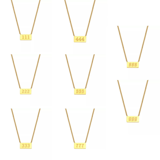 Angel Number Necklace - Velora