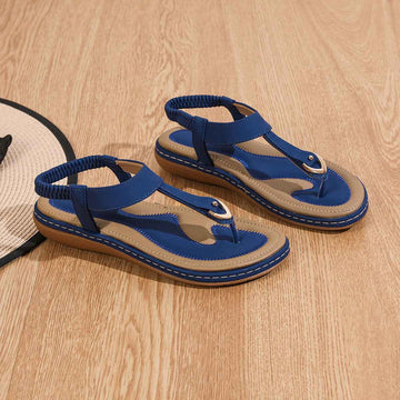Summer Flip-flops Soft-soled Flat Beach Shoes Soft Soles