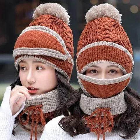 Buy Full Face winter cover knitted mask balaclavas for cold weathers - Velora