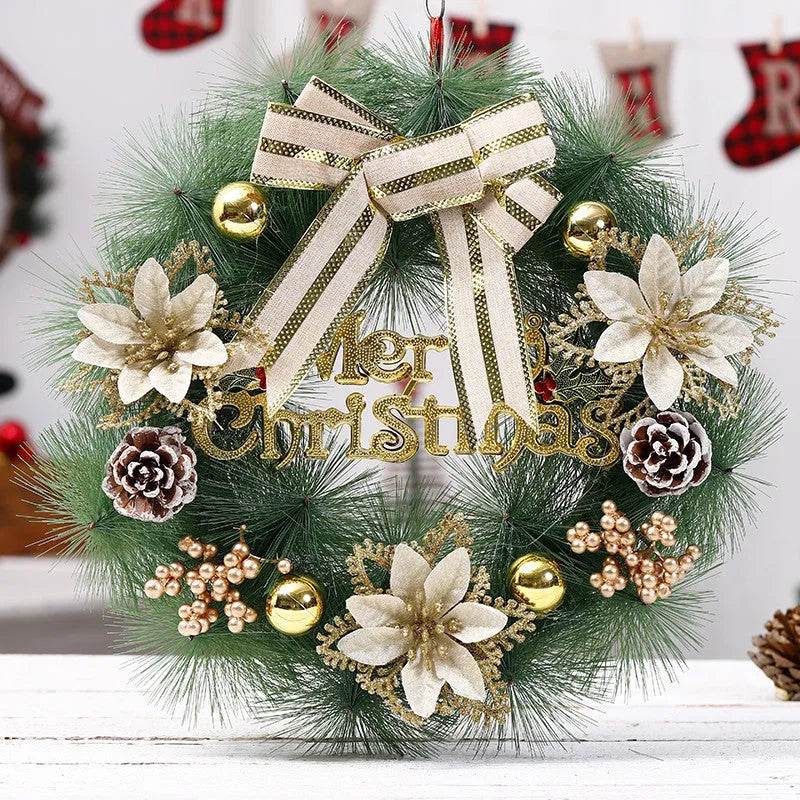 Christmas Decorations Creative Gifts, Ornaments Christmas Wreaths - Velora