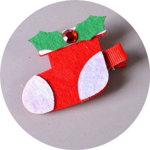 Mori Style Deer Hairpin A Pair Of Hairclips Children's Cute Christmas Headband - Velora