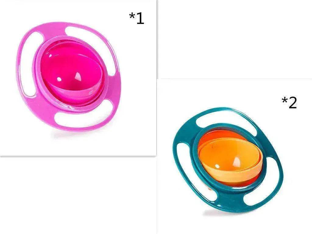 360 Rotate Universal Spill-proof Bowl Dishes - Velora