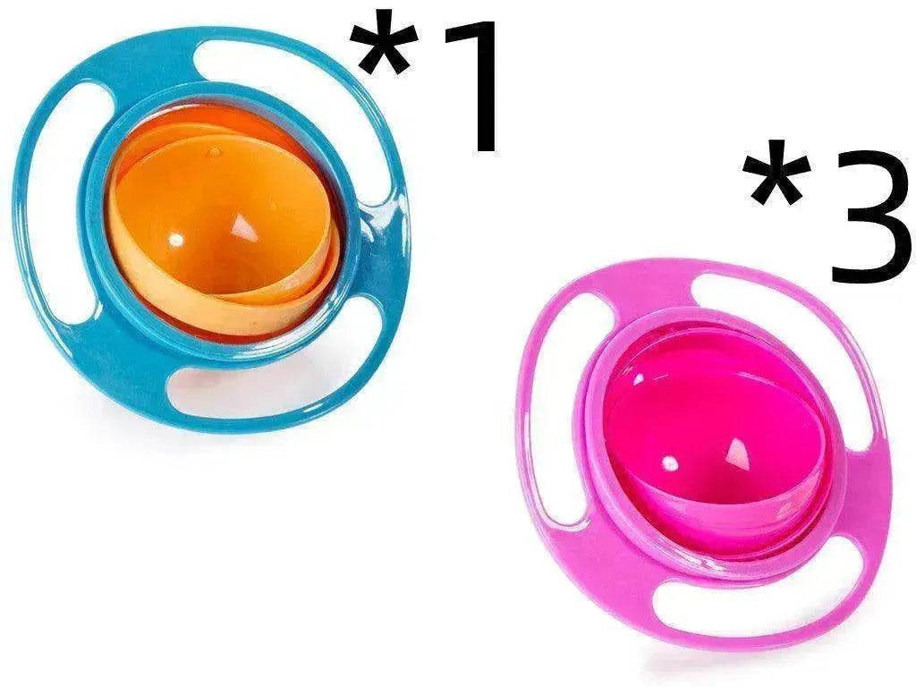 360 Rotate Universal Spill-proof Bowl Dishes - Velora