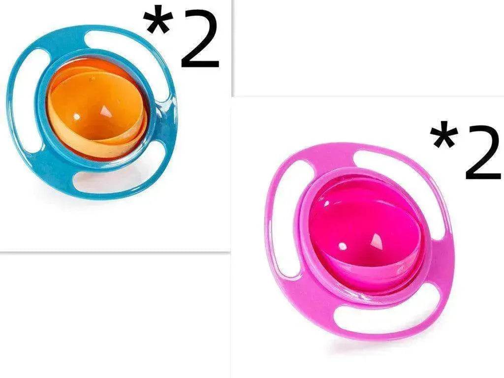 360 Rotate Universal Spill-proof Bowl Dishes - Velora