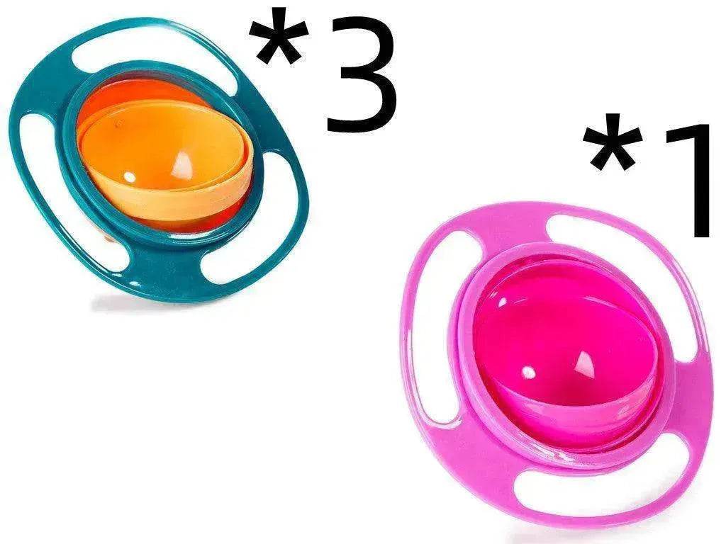 360 Rotate Universal Spill-proof Bowl Dishes - Velora