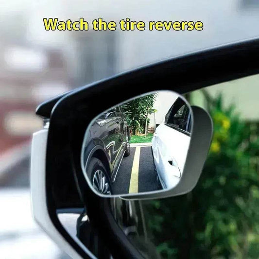 360 Degree High-definition Wide-angle Suction Cup Car Small Circular Rearview Mirror - Velora