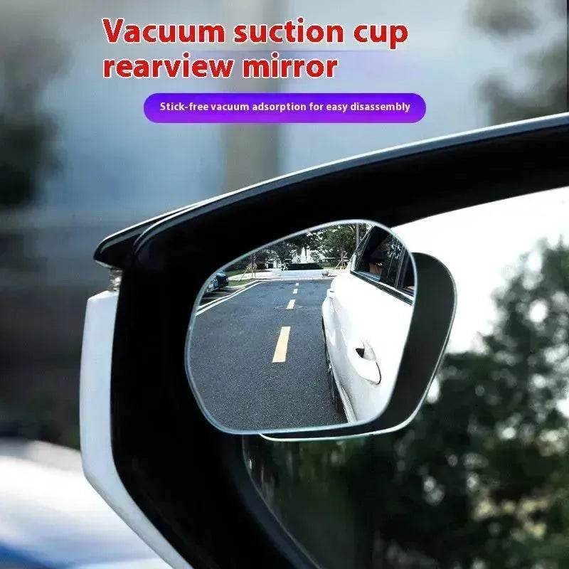 360 Degree High-definition Wide-angle Suction Cup Car Small Circular Rearview Mirror - Velora