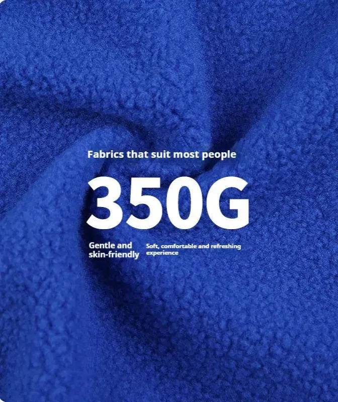 Fleece-lined Loose Street Drop-shoulder Printed Round Neck Sweatshirt Unisex - Velora