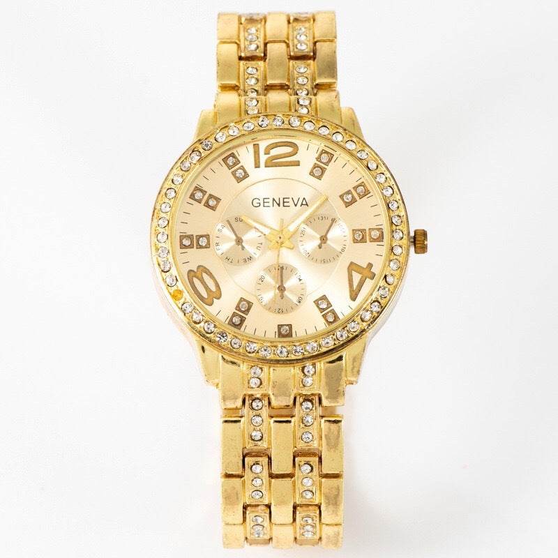 Unisex Three-piece Bracelet Watch for women