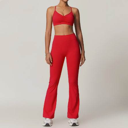 2pcs Yoga Outfit set Sport Fitness Workout Gym wear for women - Velora