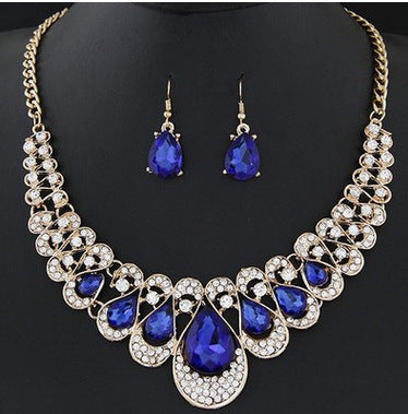 Necklace necklace earring set - Velora