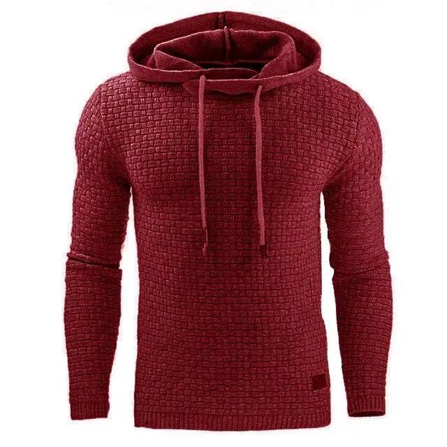 Plain Fleece Pullover hoodies sweater mens - Velora