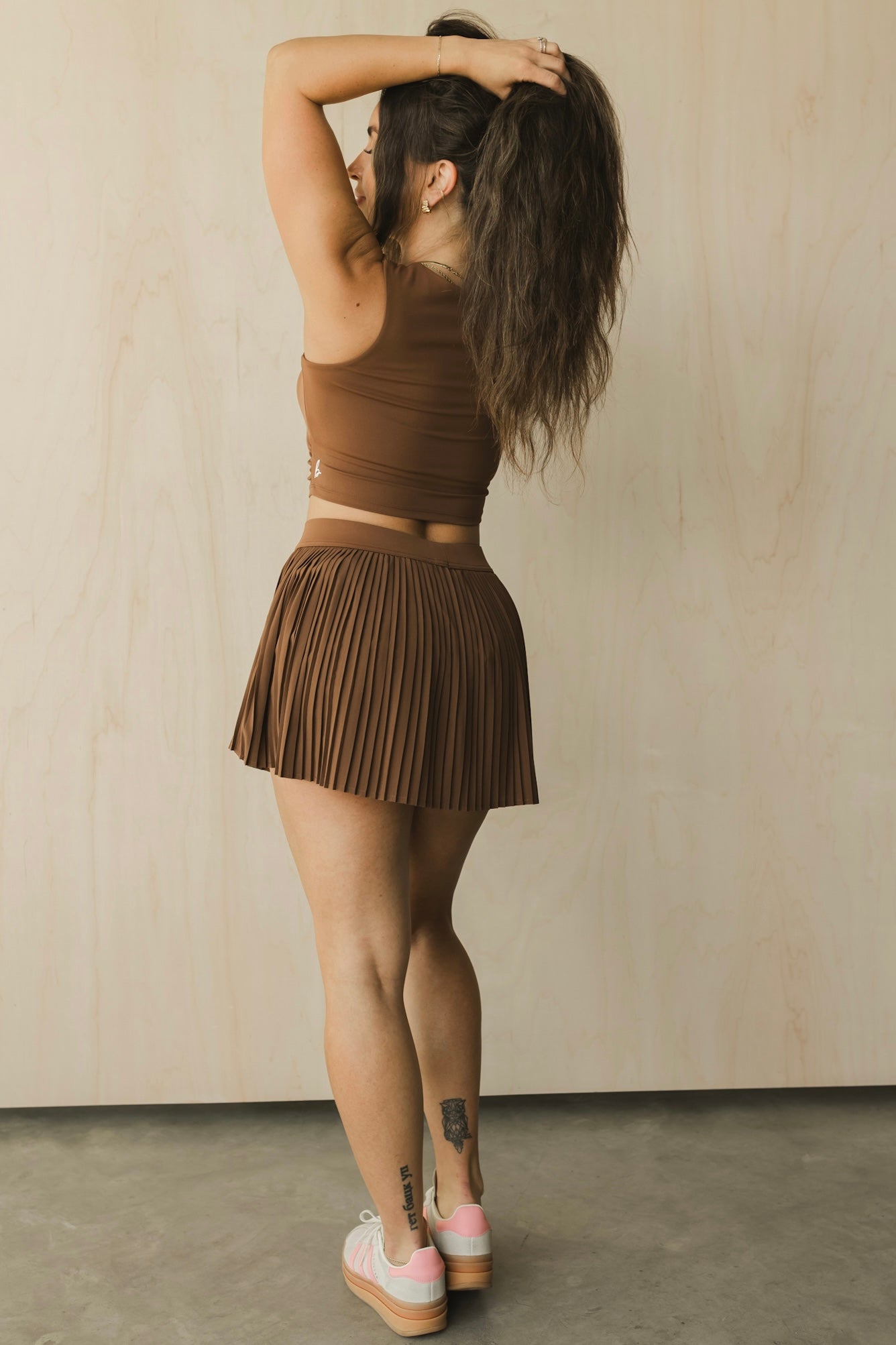 Micro Pleated Skirt bäre activewear