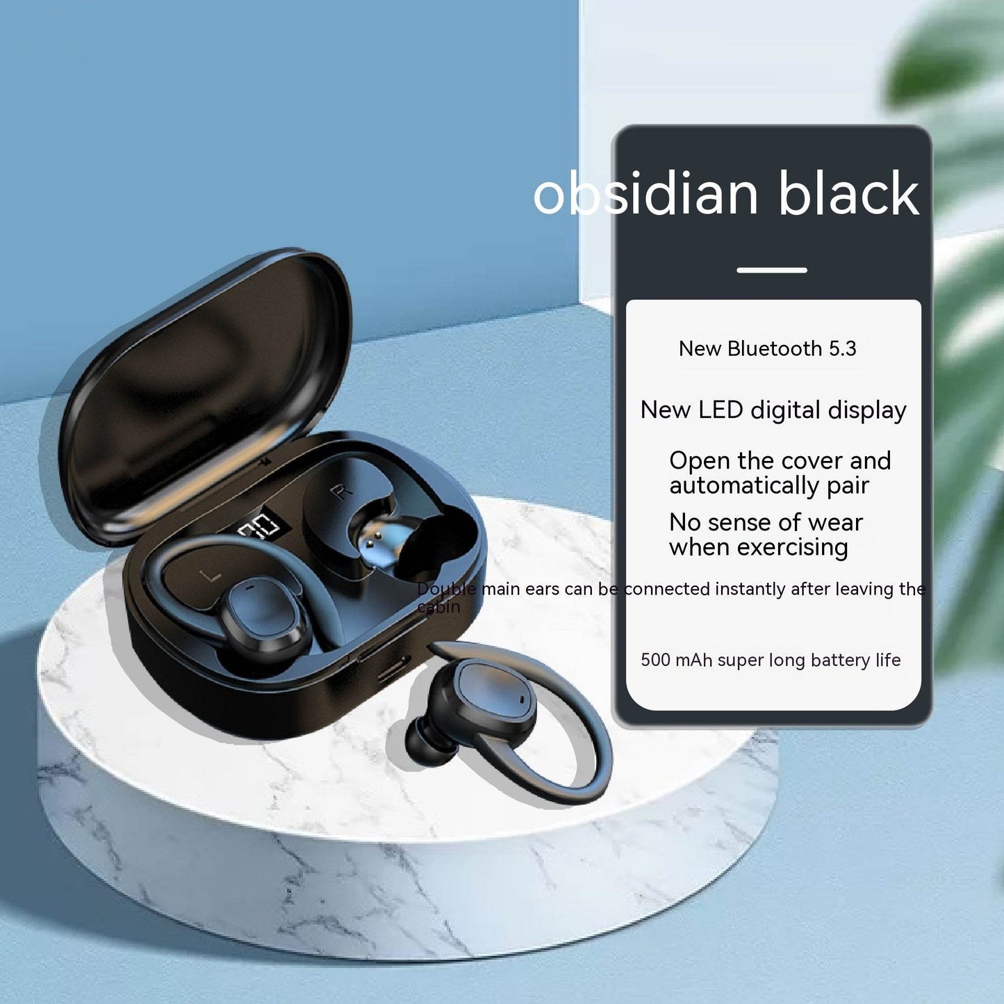 Wireless Sports Ear Hook Earphones - Velora