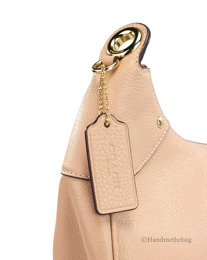 Coach Mara Pebbled Leather Versatile Crossbody Hobo
