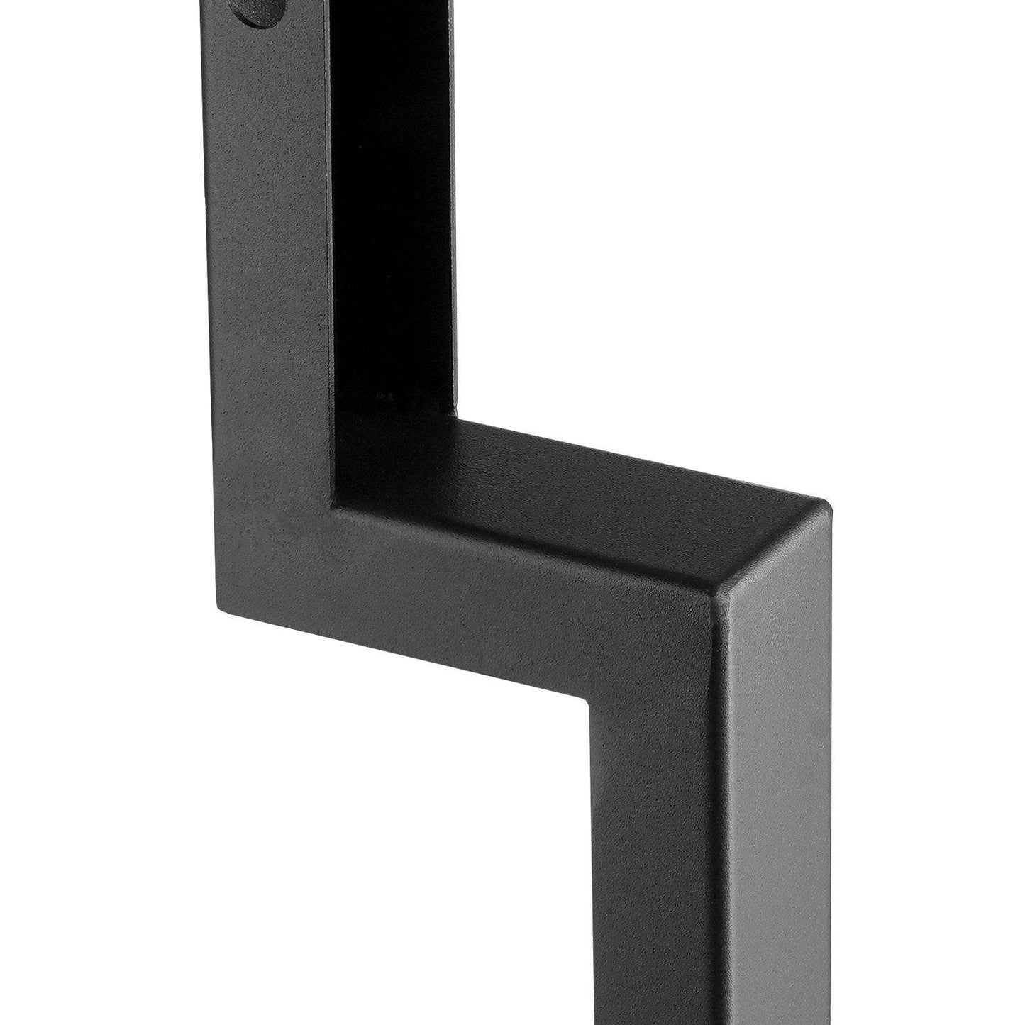 Fence Post Anchor Repair Kit, 4 Pack Inner Diameter 2 X2 Inches Heavy Duty Steel Fence Post Support Stakes, Anchor Ground Spike For Repair Tilted, Broken Wood Fence Post - Velora