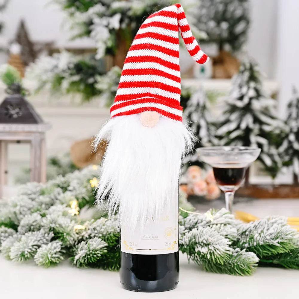 Christmas Decorations Christmas Wine Bottle Socks - Velora