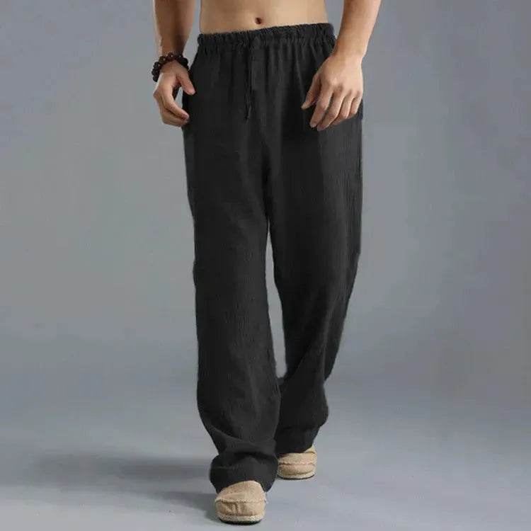Linen Pants for Men Loose Fit Casual Classic Summer. - Velora