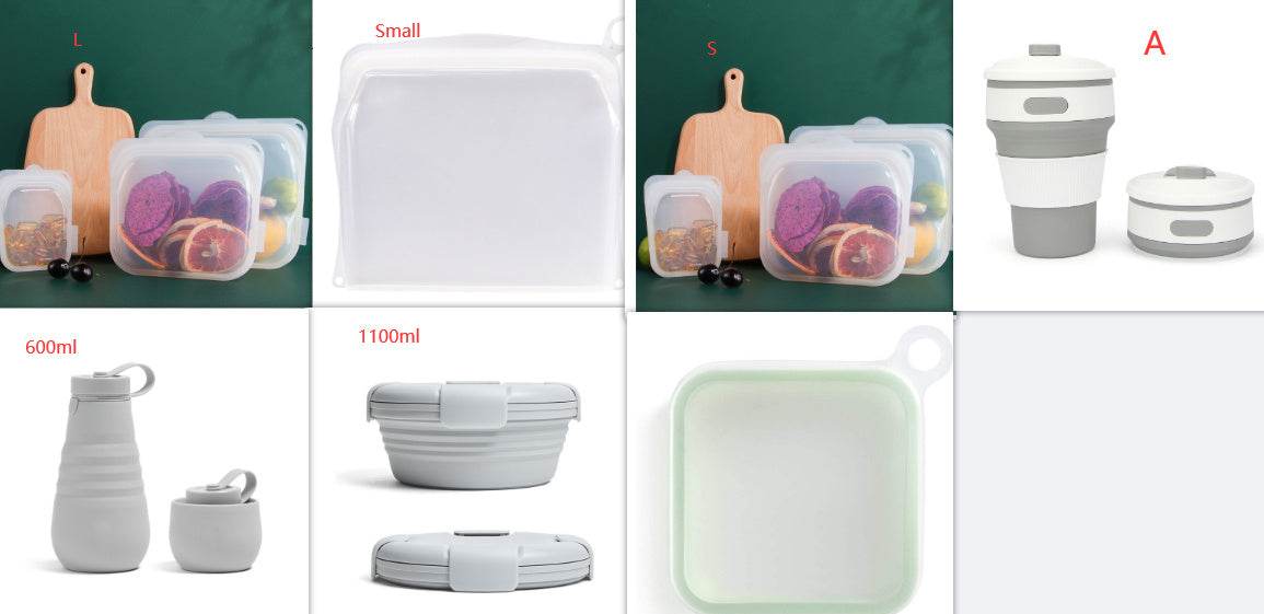 Portable Lightweight Silicone Kids Sandwich Container - Velora