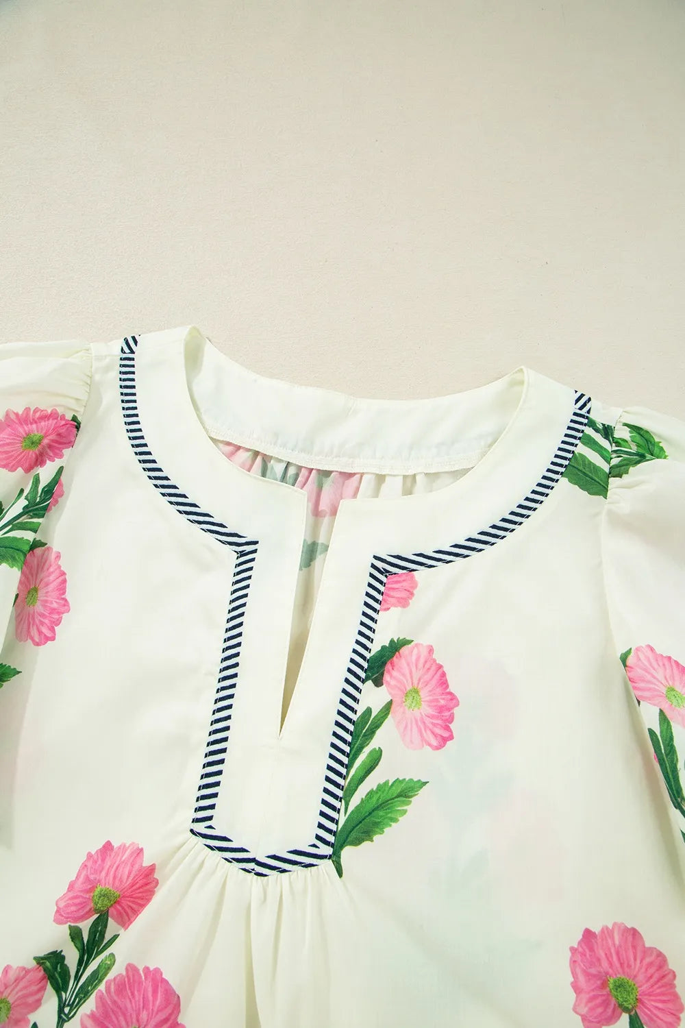 Floral Print Flutter Sleeve Summer Mini Dress - Velora