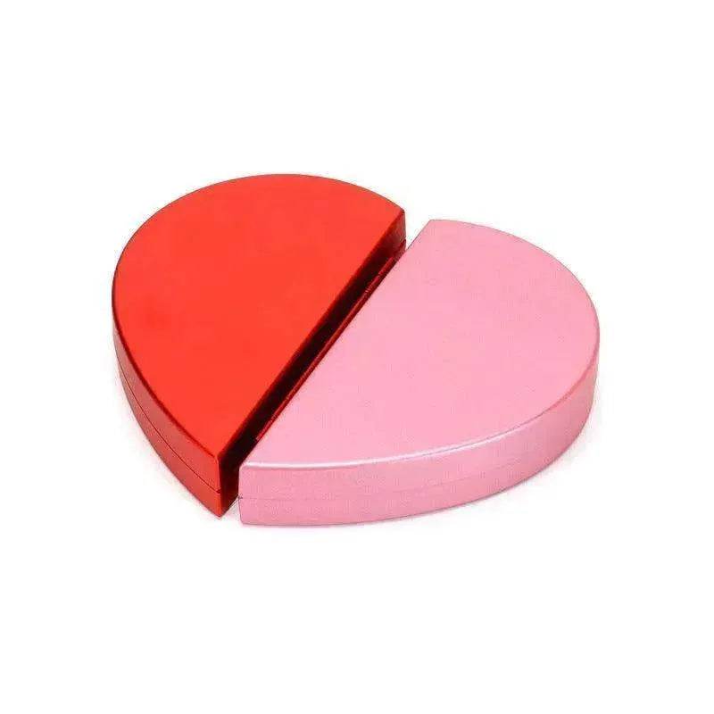 3D Love Box Heart-shaped Rose Flower Rotating Ring Box Valentines Day Gift - Velora