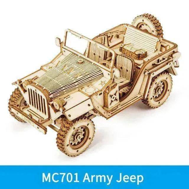 3D Wooden Puzzle Model Toys - Velora