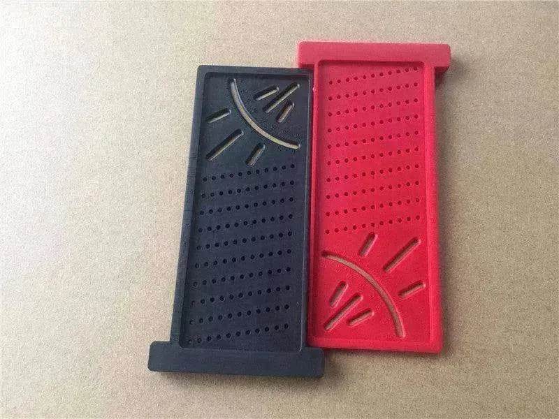 3D Woodworking Measuring Ruler 3D Angle Ruler Square Wood Measuring Tool - Velora