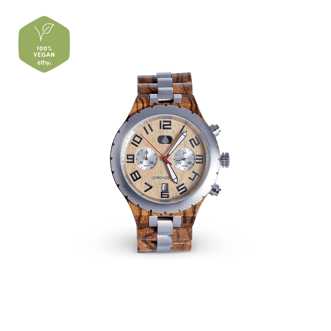 The Sandalwood: Wood Watch for Men - Velora Luxury Fashion