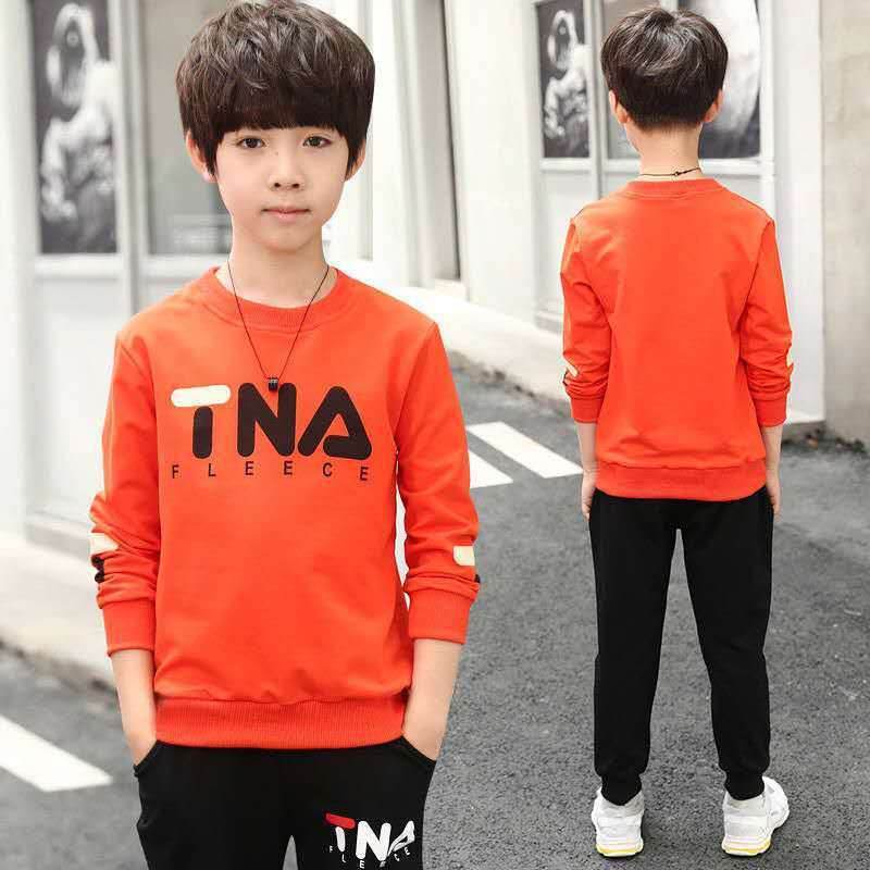 Men's Sports Autumn Cotton Suit Pants Children's Clothing - Velora