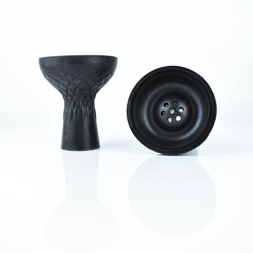 Three-hole Six-turn Single-hole Silicone Hookah Bowl Tobacco Pot - Velora