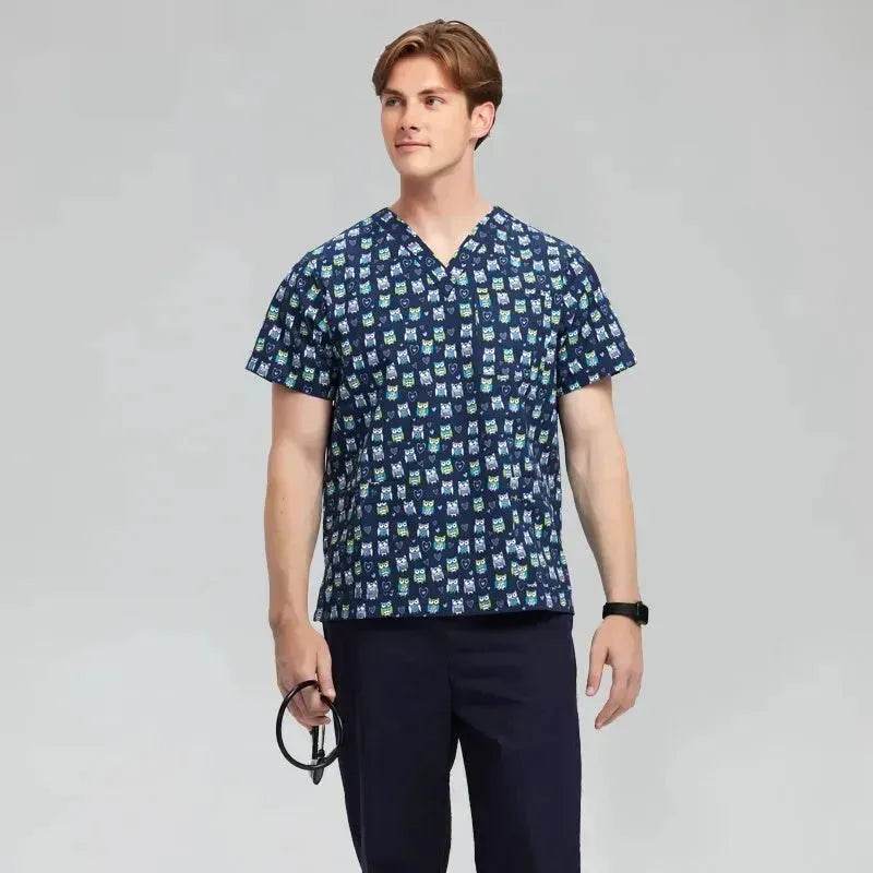 Surgical Gown Disposable Protective Pet Hospital Clothing Nurse Uniform Polyester Cotton - Velora