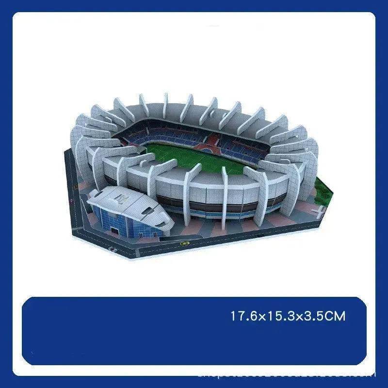 3D Puzzle Football Field Model - Velora
