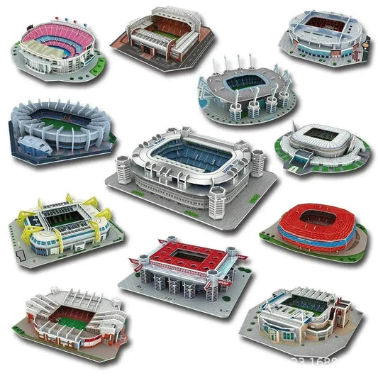 3D Puzzle Football Field Model - Velora