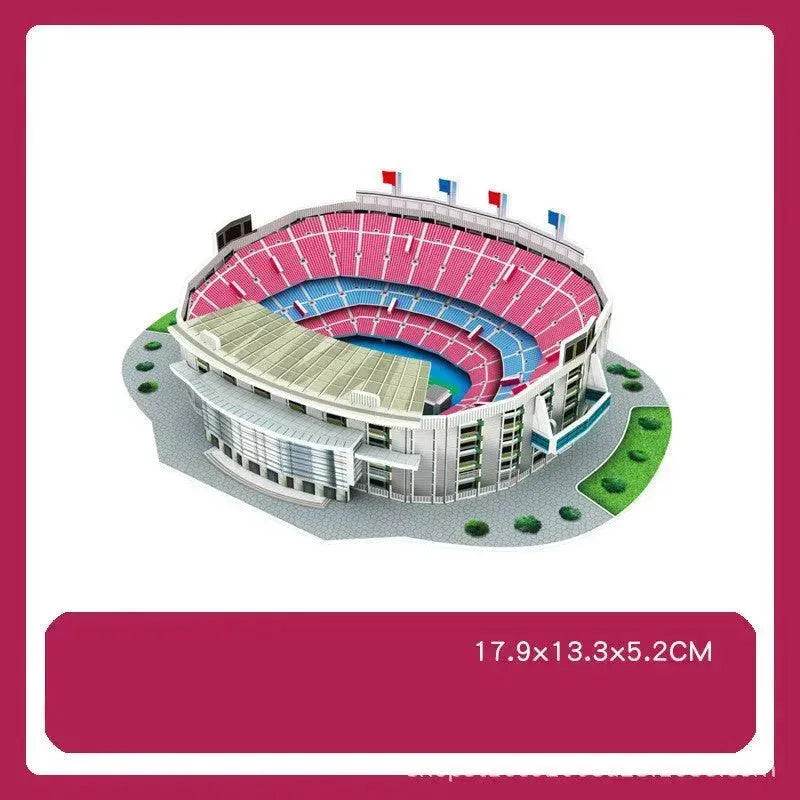 3D Puzzle Football Field Model - Velora