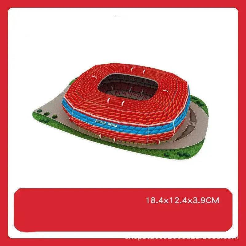 3D Puzzle Football Field Model - Velora