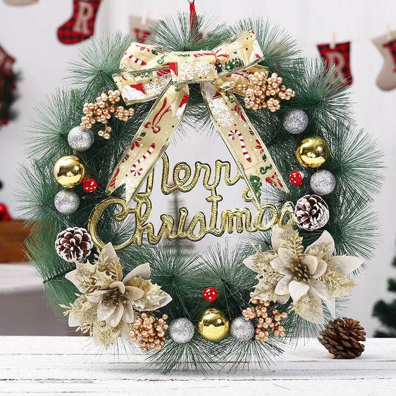 Christmas Decorations Creative Gifts, Ornaments Christmas Wreaths - Velora