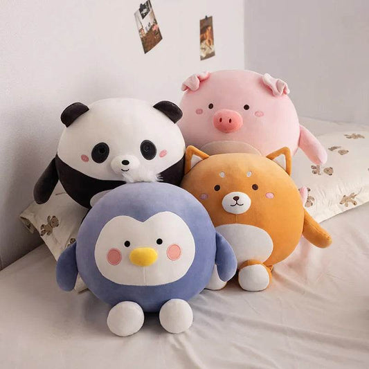 Cute Party Cartoon Plush Toy Original Cute Animal Doll Children Accompanying Gift - Velora