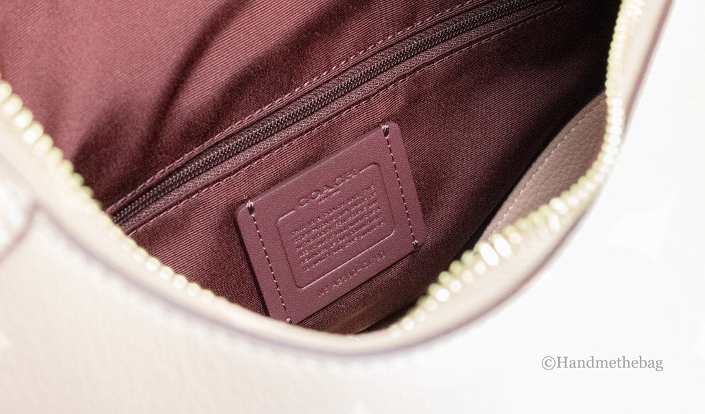 Coach Mara Pebbled Leather Versatile Crossbody Hobo