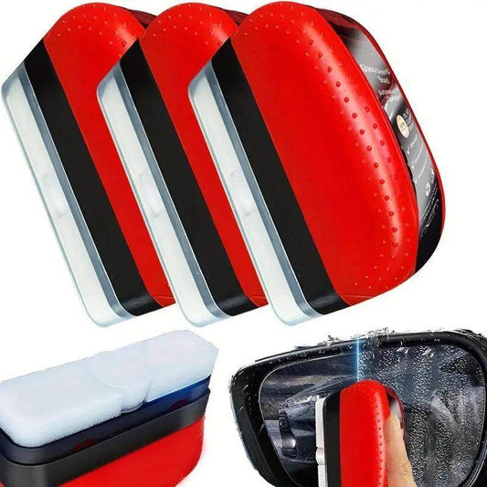 Car Glass Oil Film Cleaning Brush Quick Decontamination And Anti-fog General Automobile Motorcycle - Velora