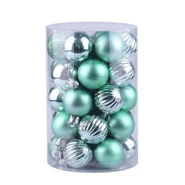 34 Christmas Ball Set 4cm Christmas Ornaments - Velora