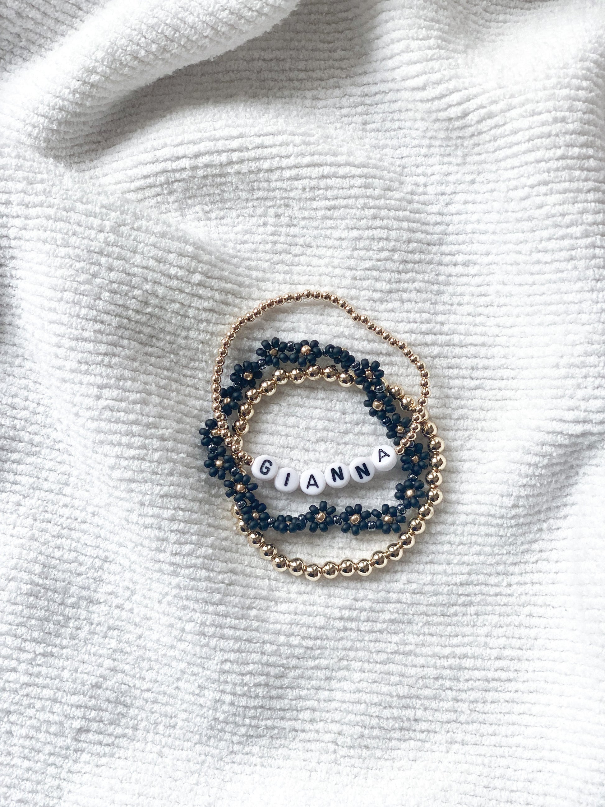 3mm 14K Gold Filled Custom Name Bracelet - Velora Luxury Fashion